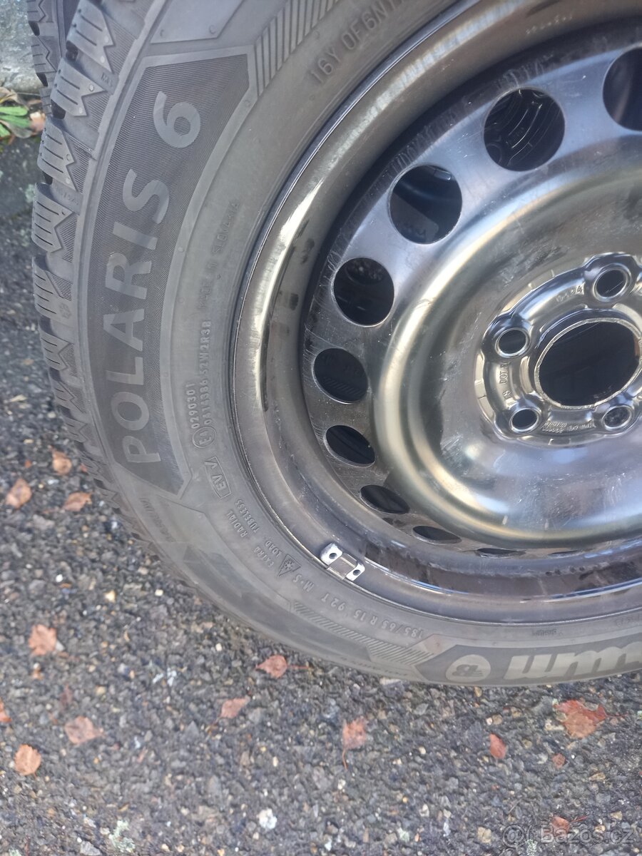 NOVÝ zimní komplet Š.Fabia IV/VW Polo,S.Ibiza-185/65R15 - 5