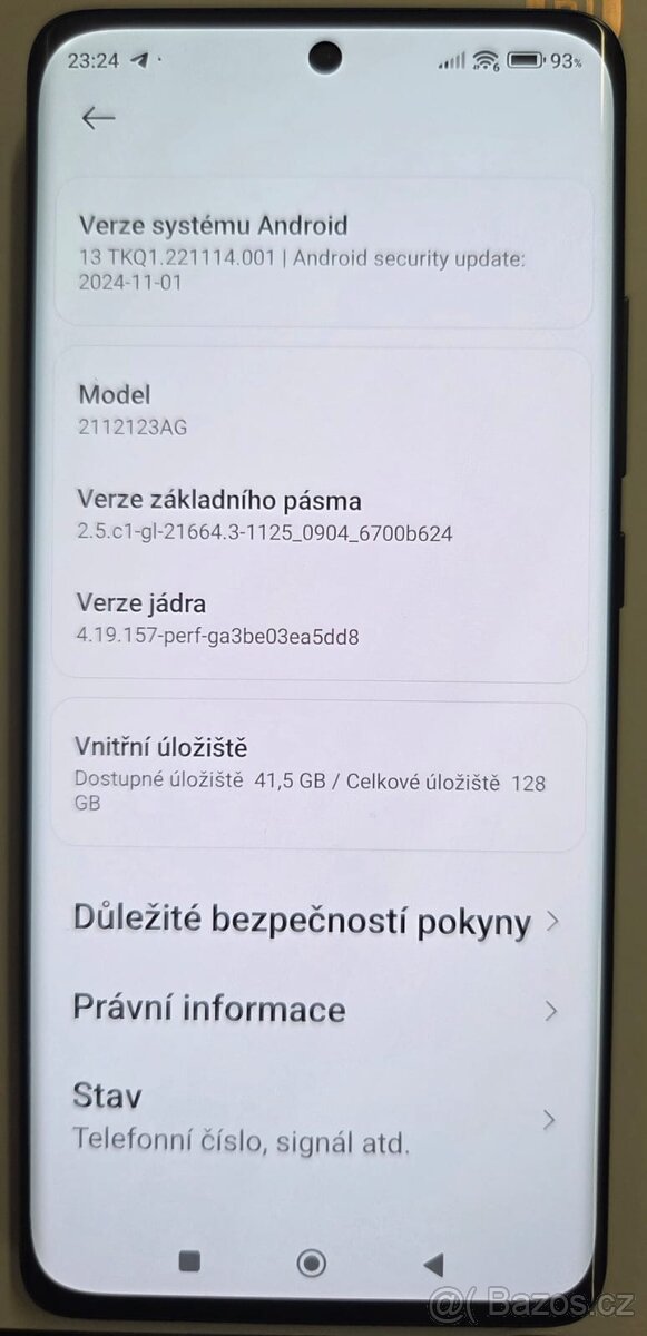 Xiaomi 12x, 8/128 gb. "Gray" - 5