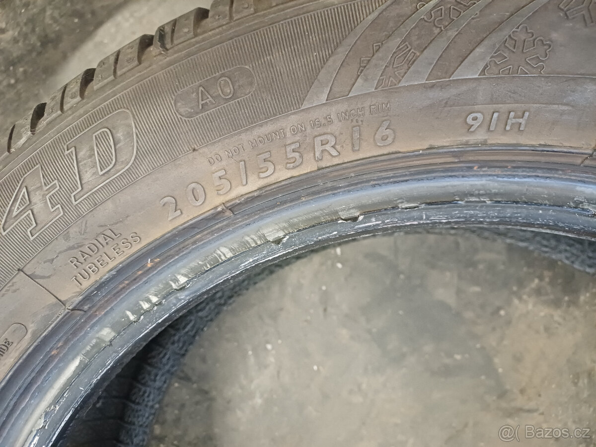 Zimní pneu Dunlop 205/55/16 91H - 5