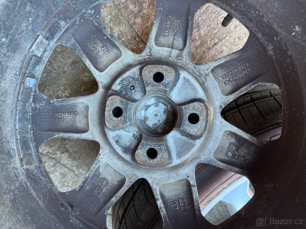 Alu kola 185/65 15 renault / Dacia - 5