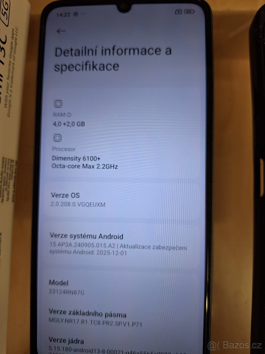 Xiaomi Redmi 13C 5G, 4GB/128GB - 5