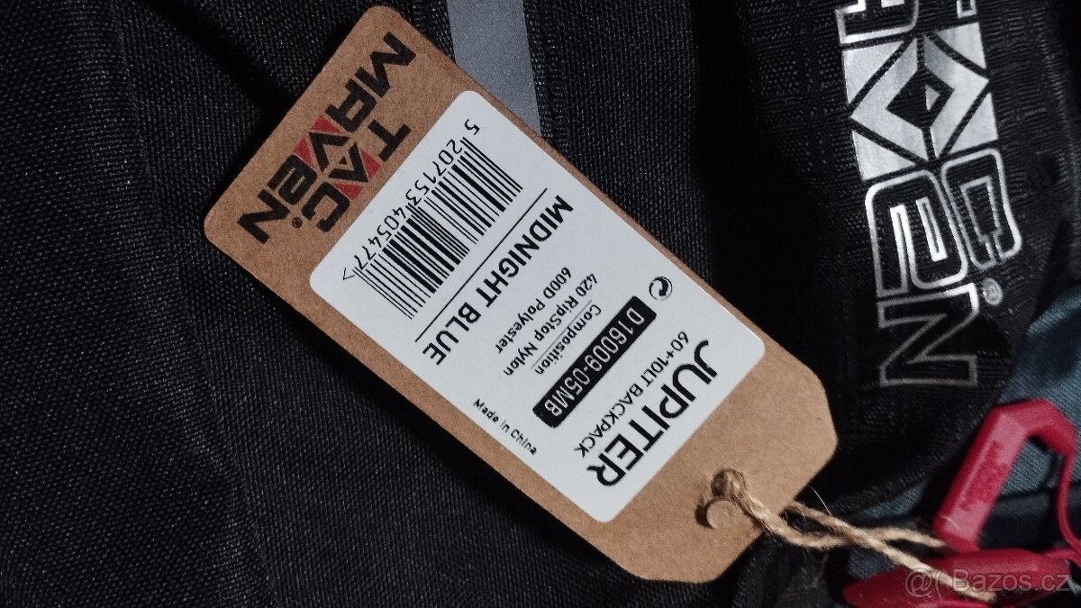 Batoh JUPITER 60+10l MODRÝ - 5