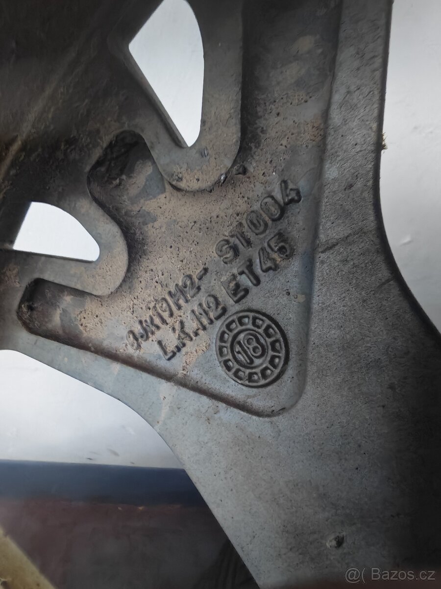 ALU kola 19" s novými zimními pneu 225/40 R19 - 5