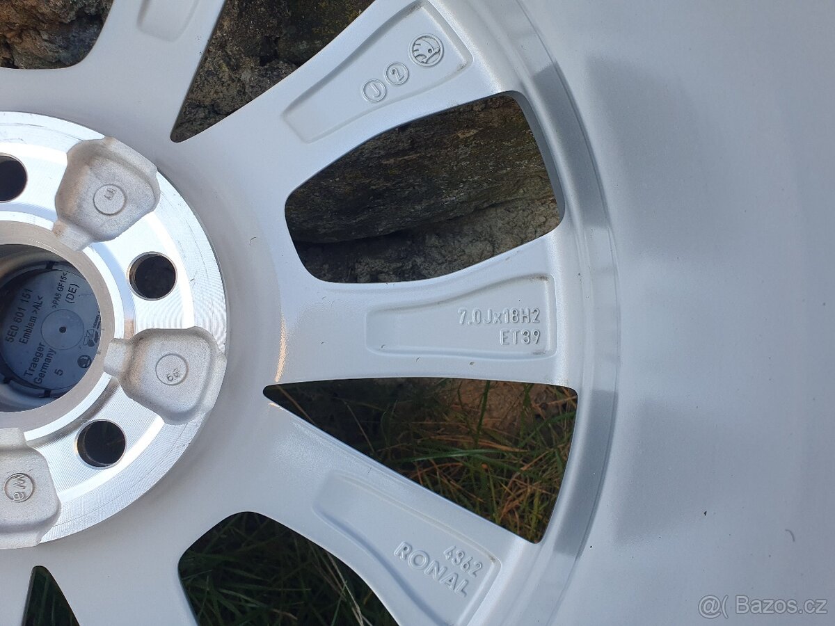 Zánovní alu zimní sada Škoda Kamiq 215/45/18 - 5