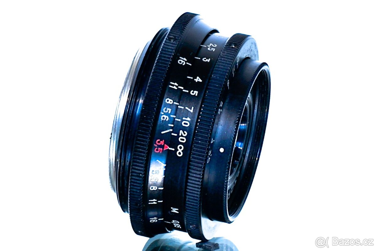 Industar KMZ ,,OHNIVÁK,, 3,5/50 R-W M42 TOP STAV - 5