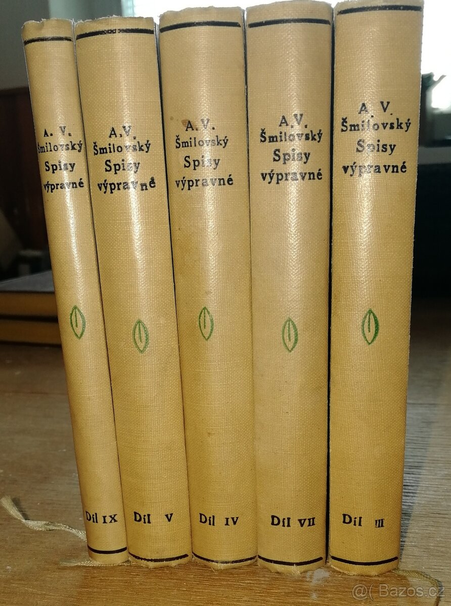 Staré knihy, Machar, Smilovský - 5