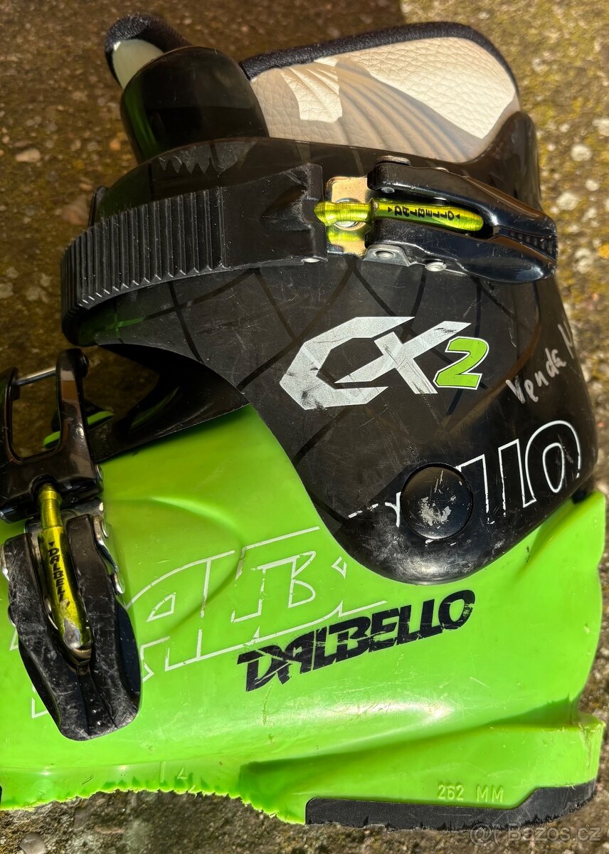 Dětský lyžařský set Salomon 110 cm lyžáky Dalbello 34/36 - 5