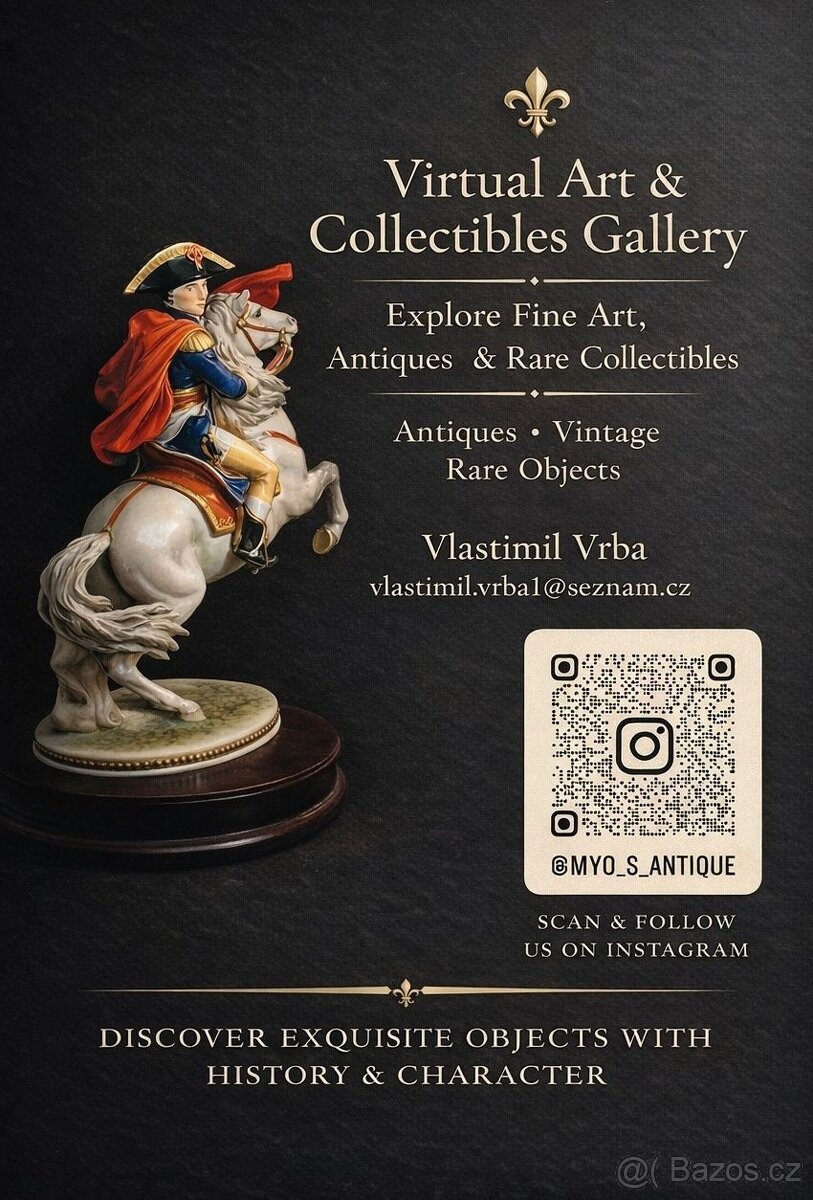 Porcelánová váza Čína - 5