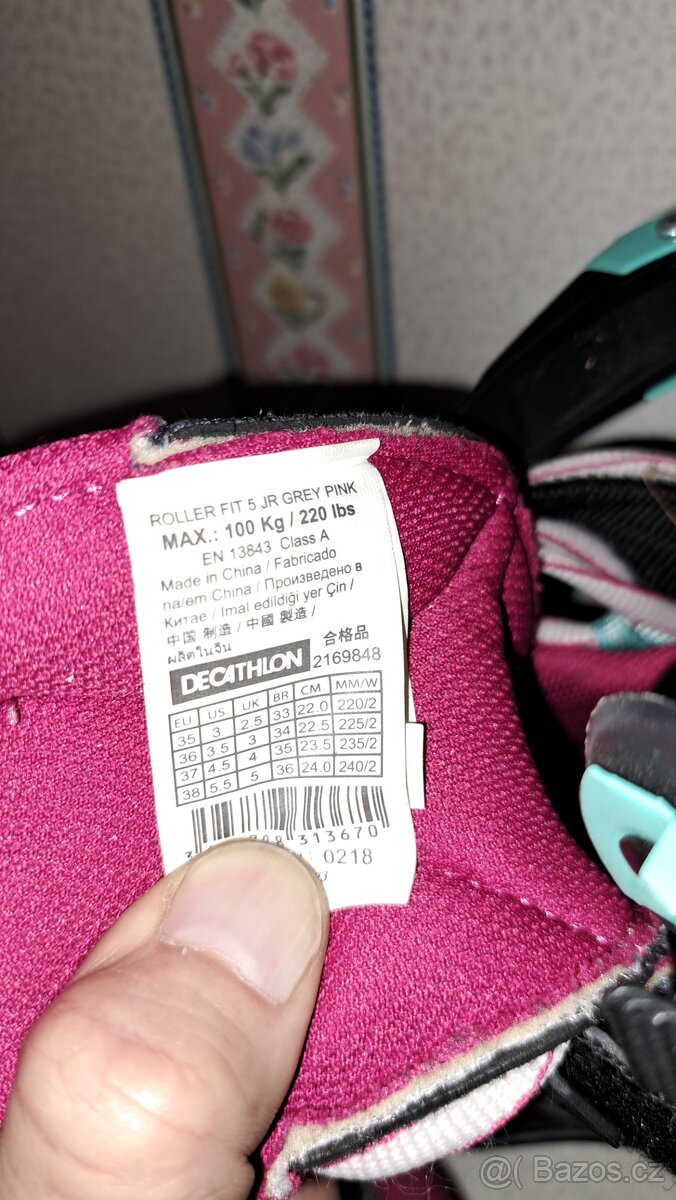 Koleckové brusle vel.35-38 - 5