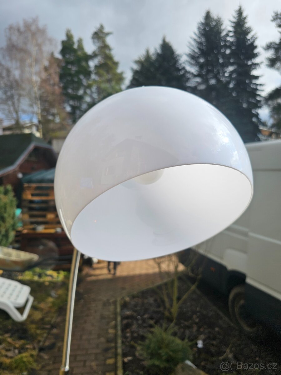 Jago Stojací oblouková lampa, bílá, 130 - 180 cm - 5