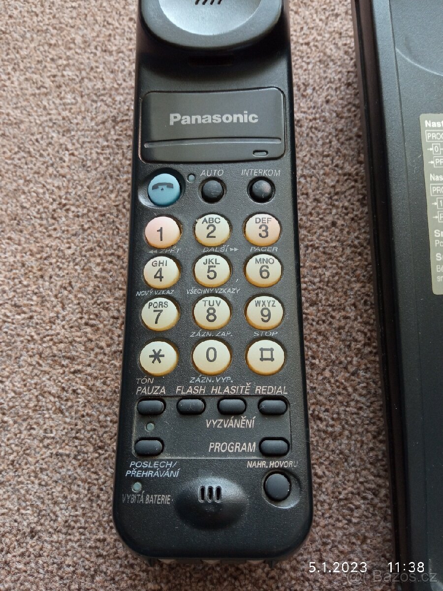 Bezdrátový telefon Panasonic - 5