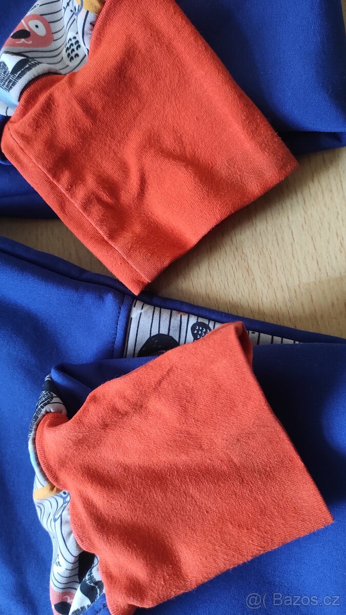 Softshellové kalhoty s pejsky vel. 116 - 5