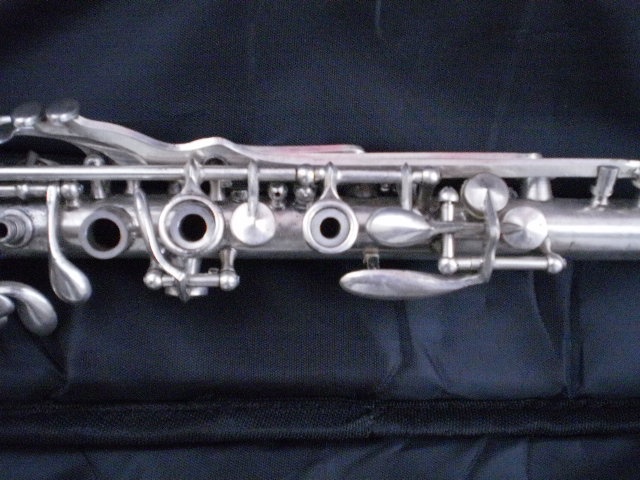 Kovový klarinet SILVERTONE - USA - 5