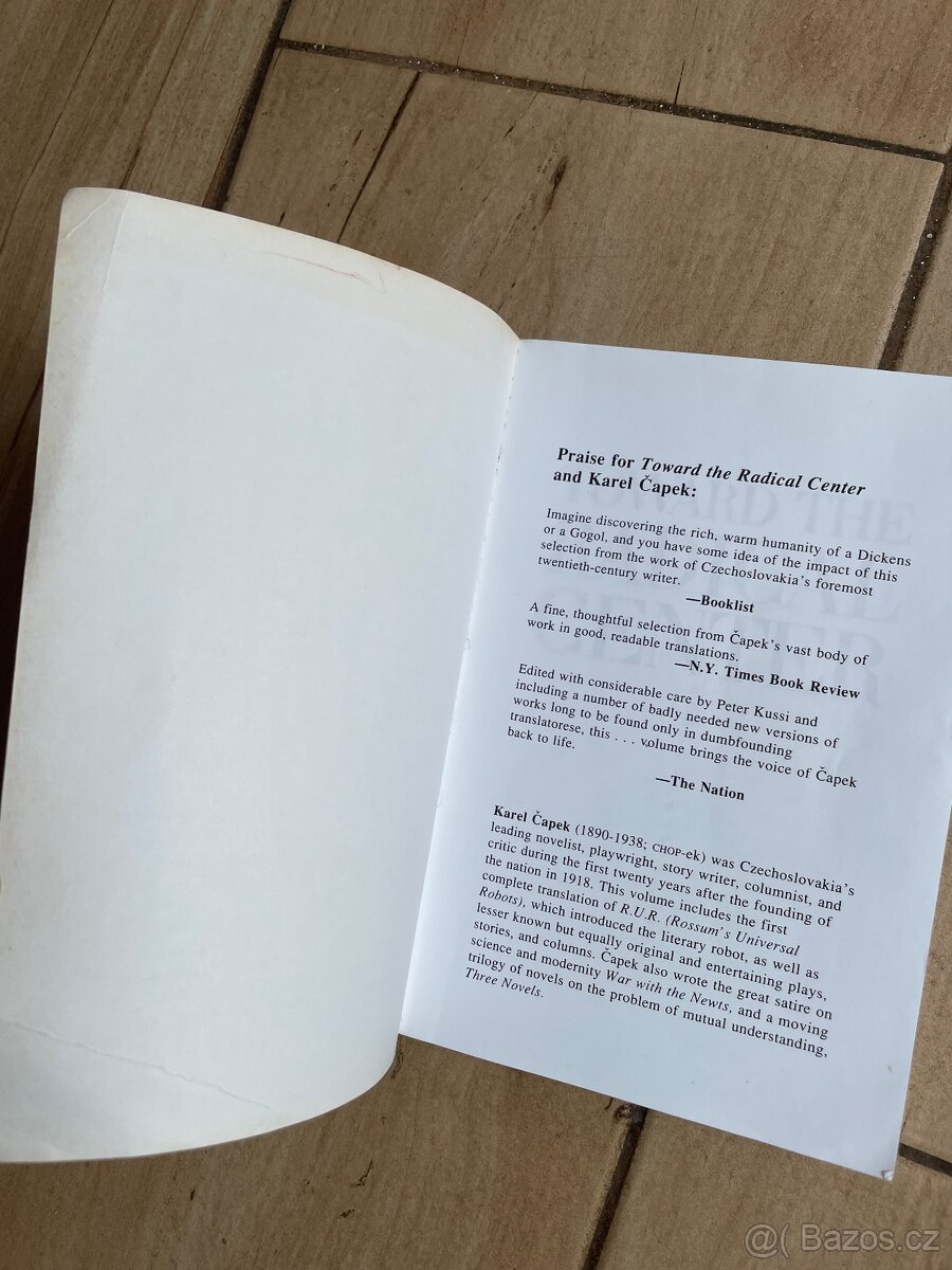 Kniha Karel Čapek- v angličtině - 5