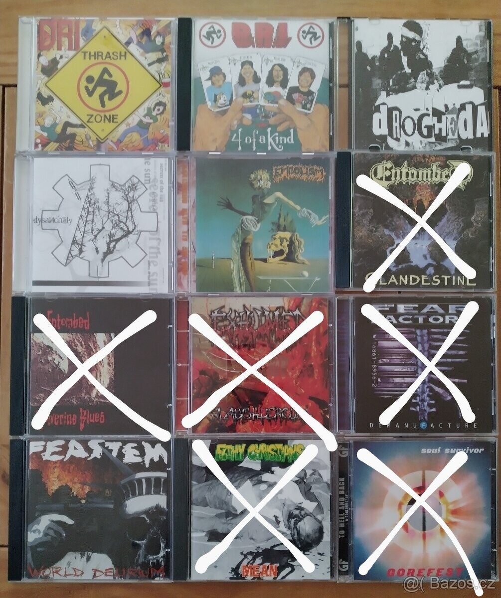 CD metal - zahraniční, část B - SLEVA - 5