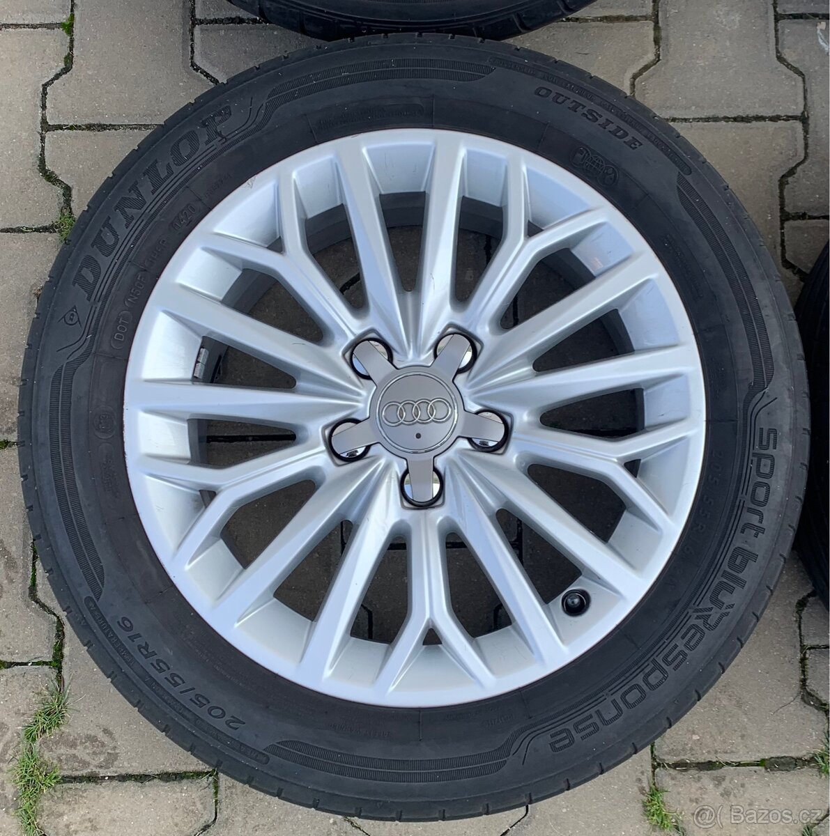 Alu kola Audi, 5x112, R16, letní pneu, ET48 - 5