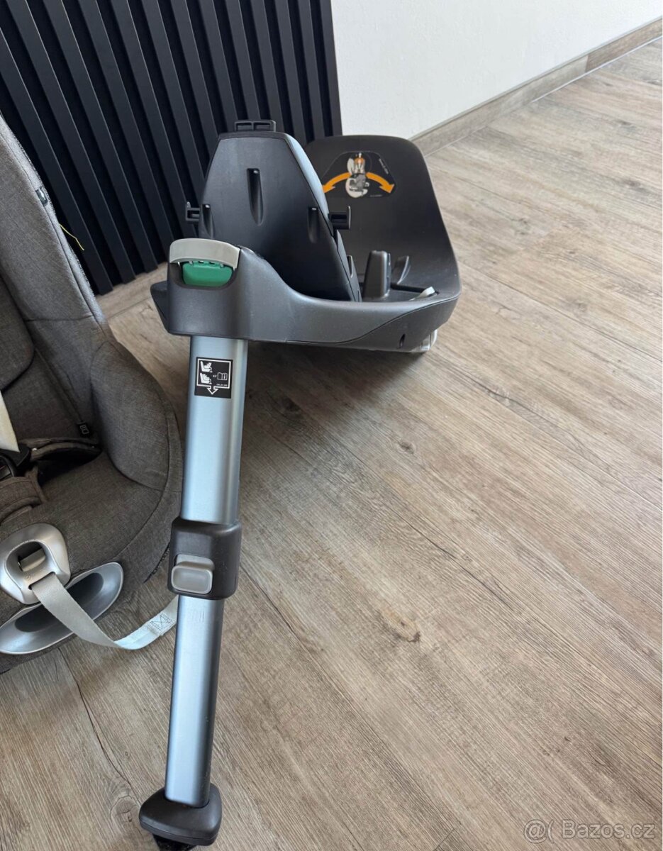 Autosedačka sirona z+ platinum, základna base z - 5