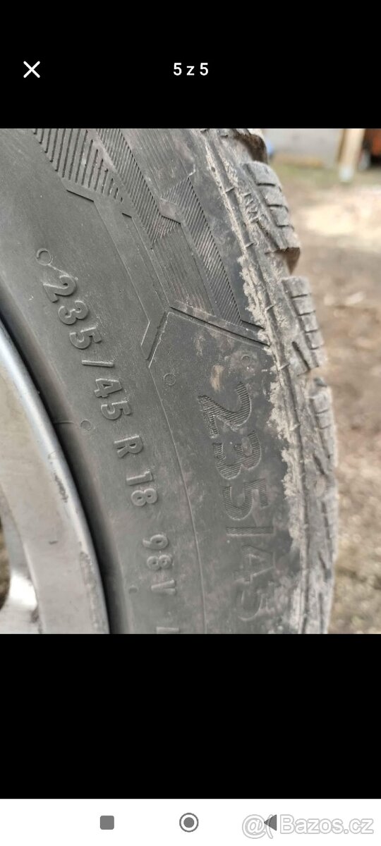 ALU 18 + zimní pneu Barum Polaris 5 - 5