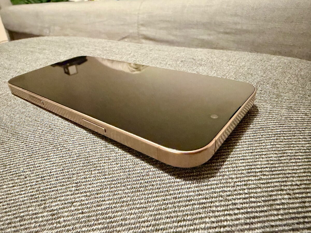 iPhone 16 PRO MAX Desert Titanium + kryty. Jako nový TOP - 5