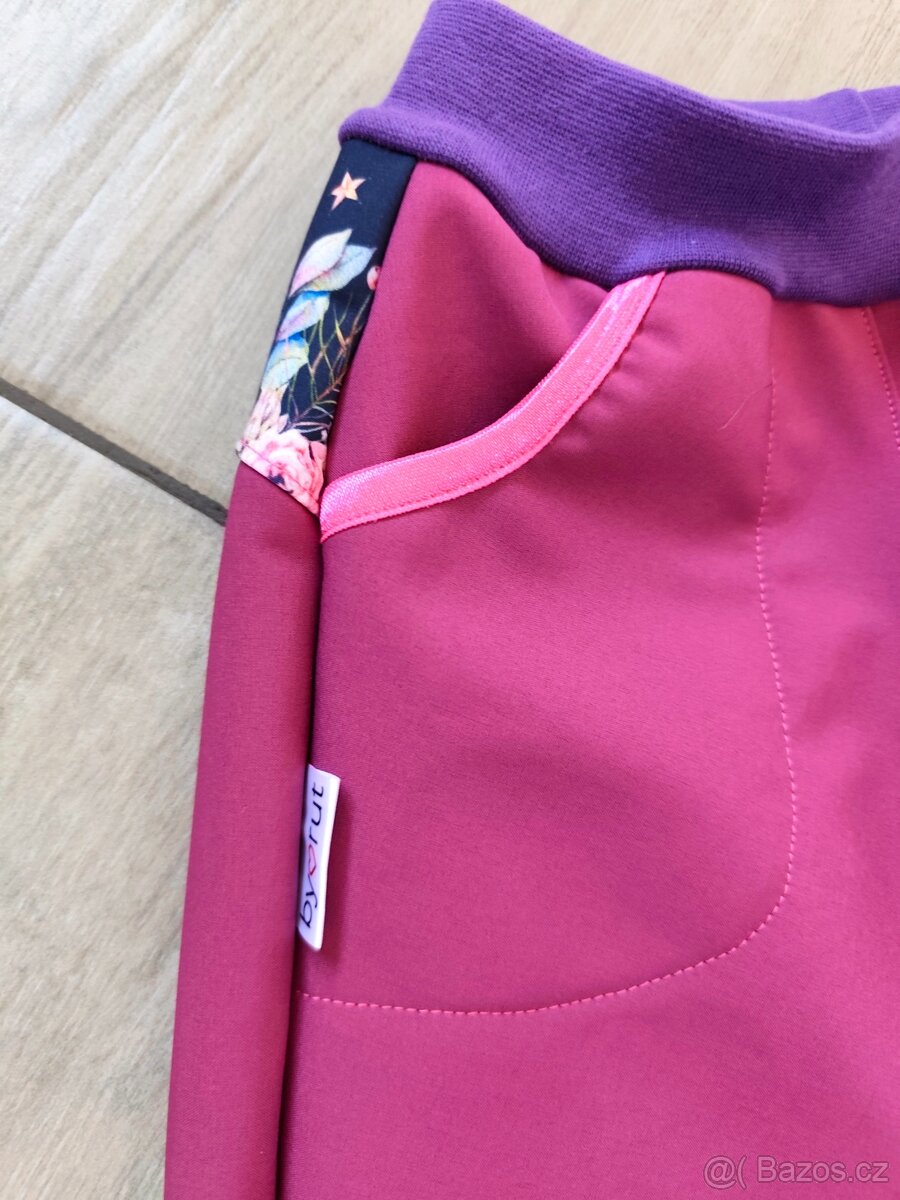 Dětský softshellový komplet srnečky vel.116 - 5