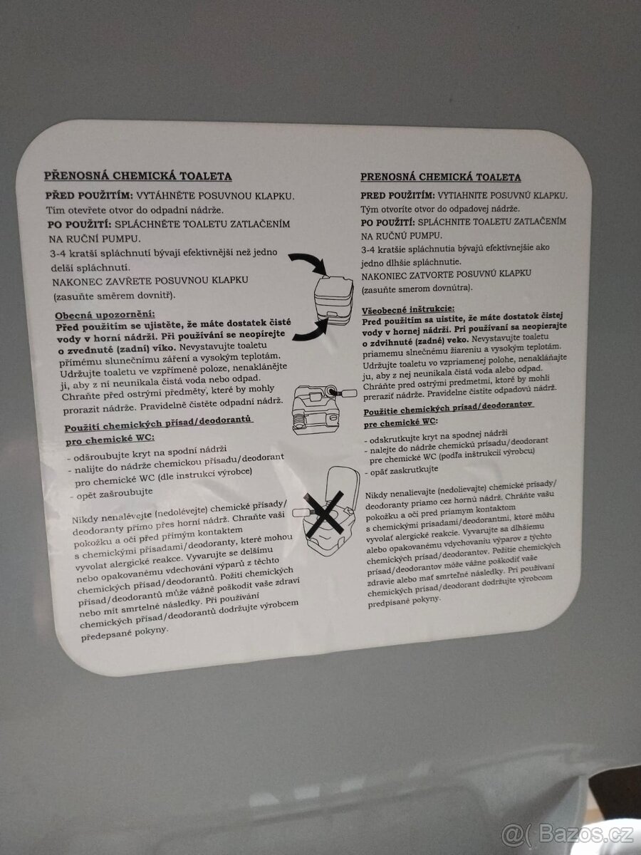 Chemická toaleta - 5