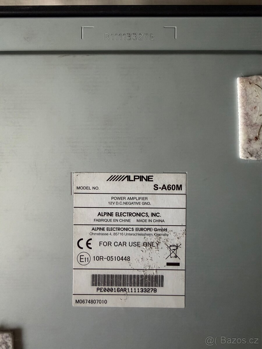Zesilovač Alpine S-A60M - 5