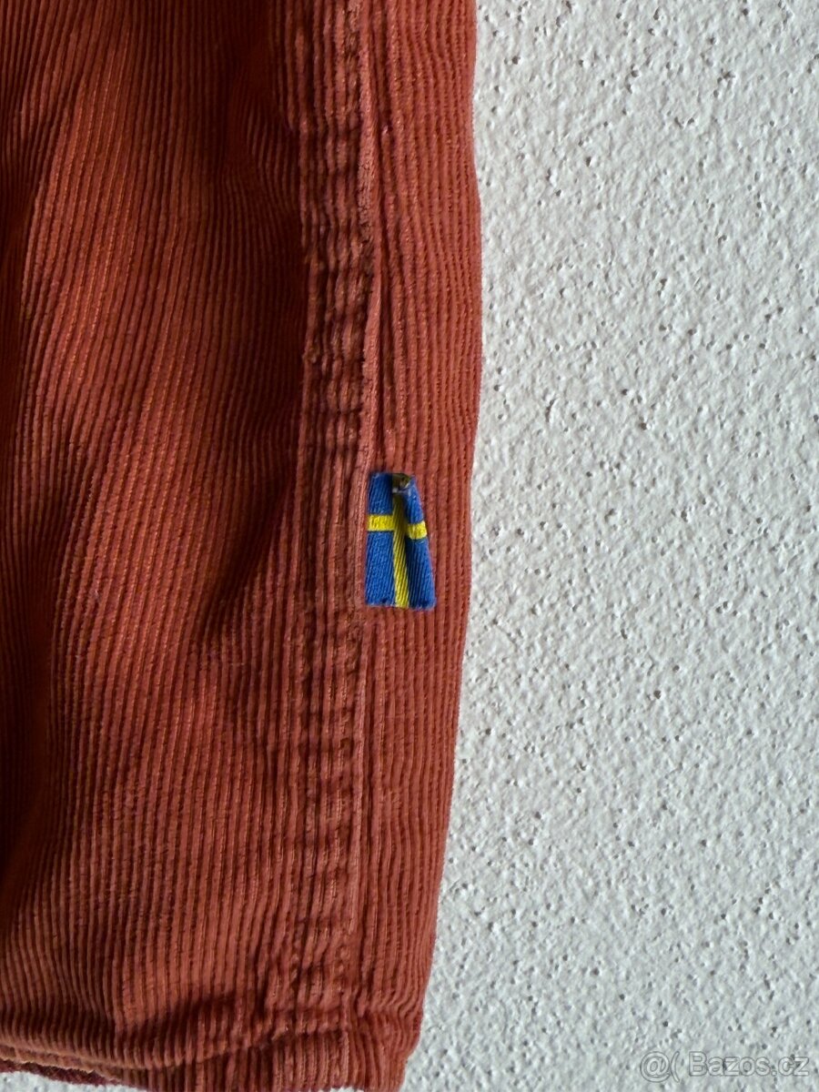 Manšestrová košile Fjallraven Ovik Cord Shirt M Autumn Leaf - 5