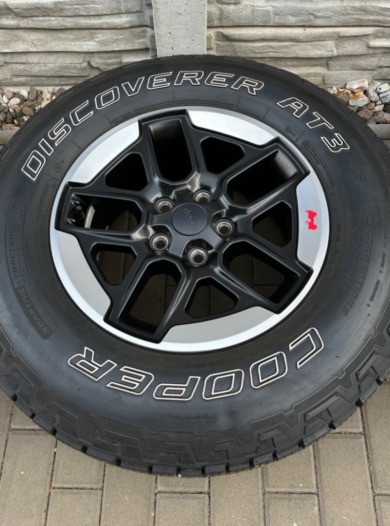 Alu JEEP 5x127 17” 255/75/17 - 5