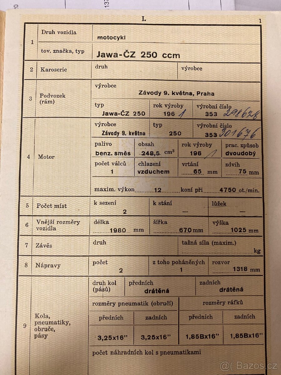 Jawa 250/353 s tp a stk - 5
