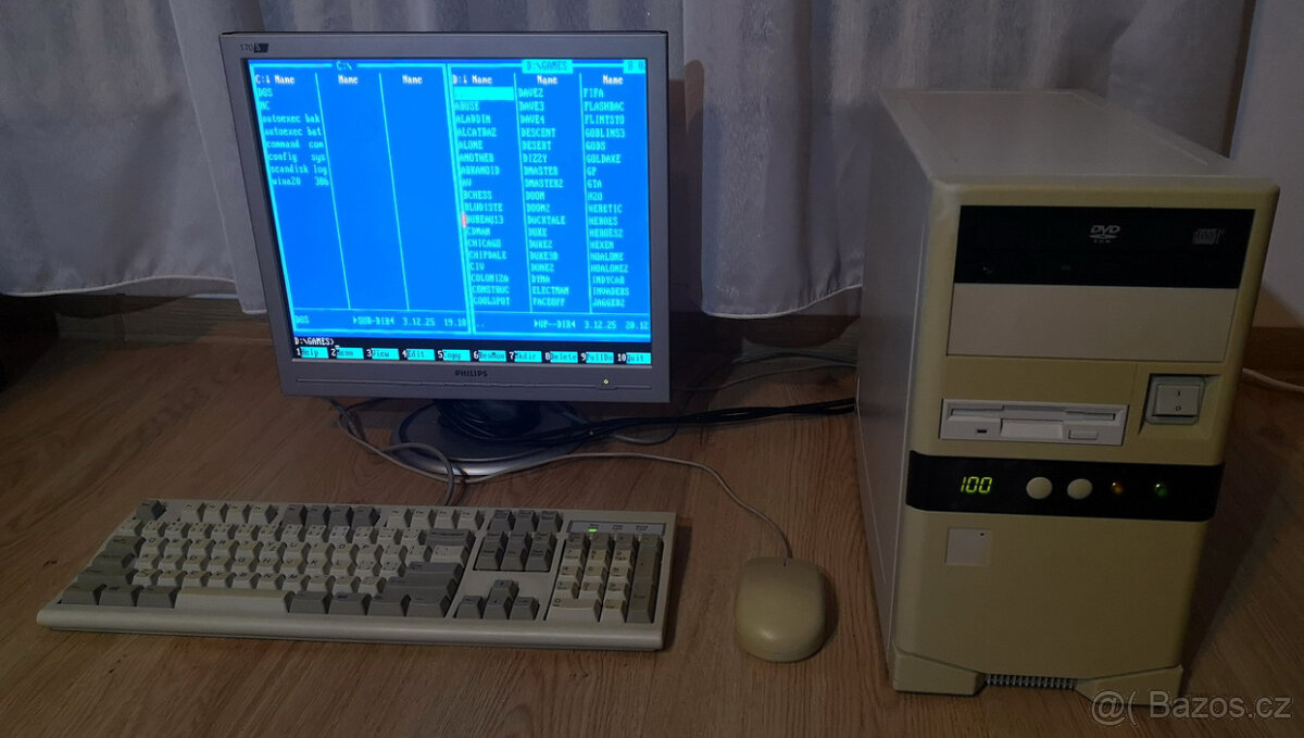 Predám Retro PC 486 DX4 100MHz (36) - 5