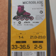 Brusle in-line Rollerblade MICROBLADE rostoucí 33-36,5 - 5