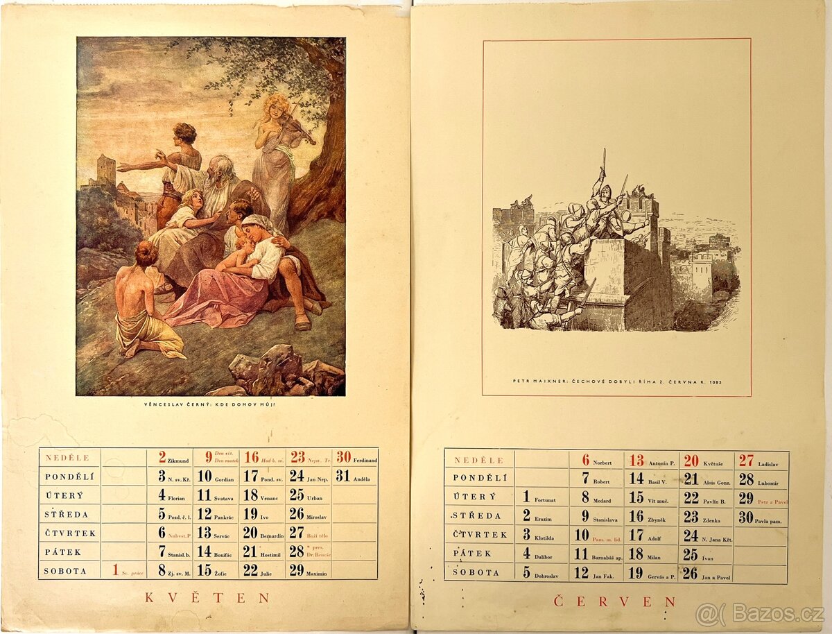 Historický kalendář 1947 - 5