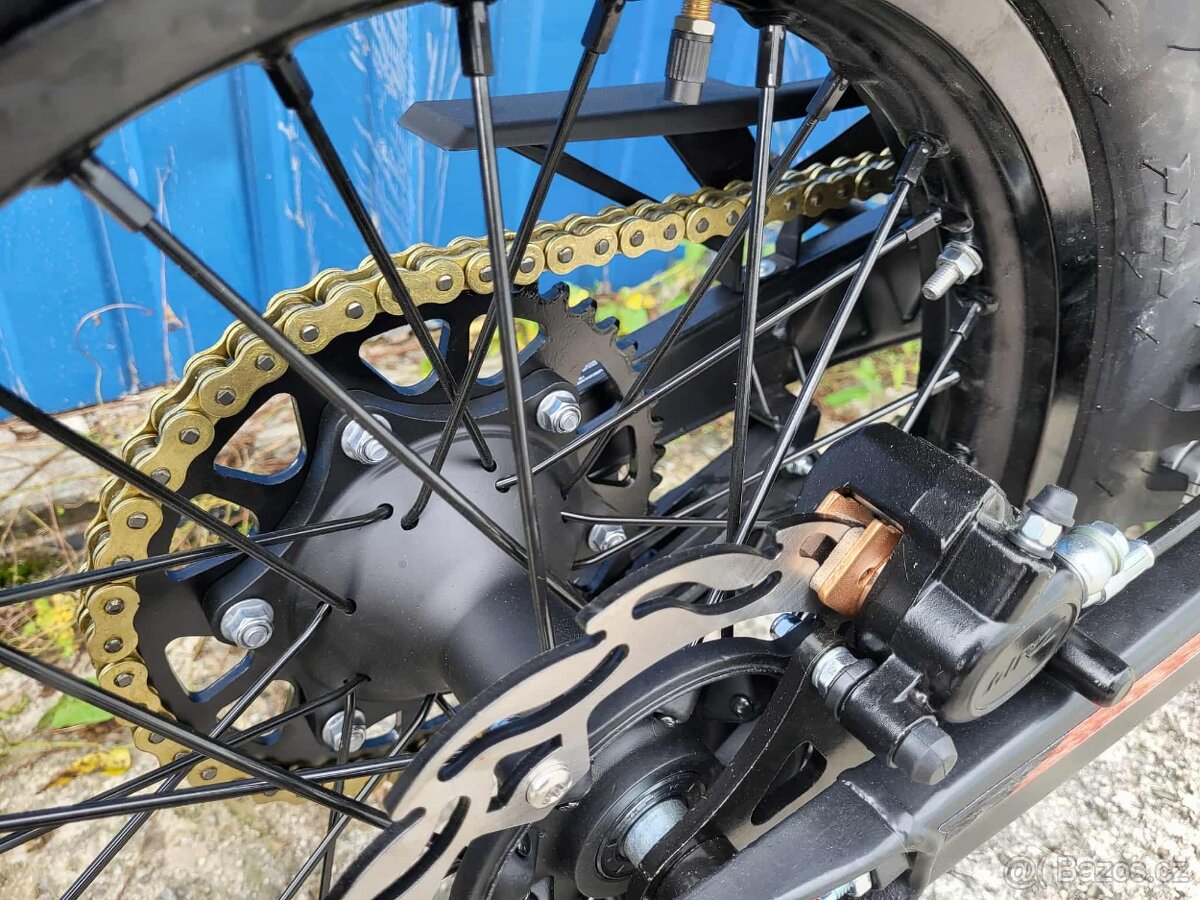 Enduro ASIX XT97 300cc vodník 21/18 červený