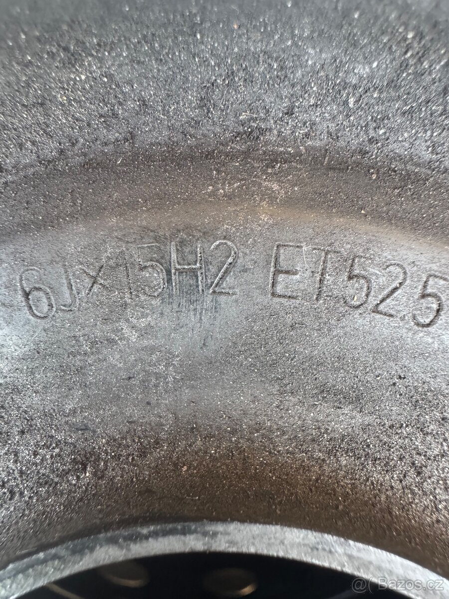 Plechová letní kola 15” Ford Fiesta-Fusion - 5