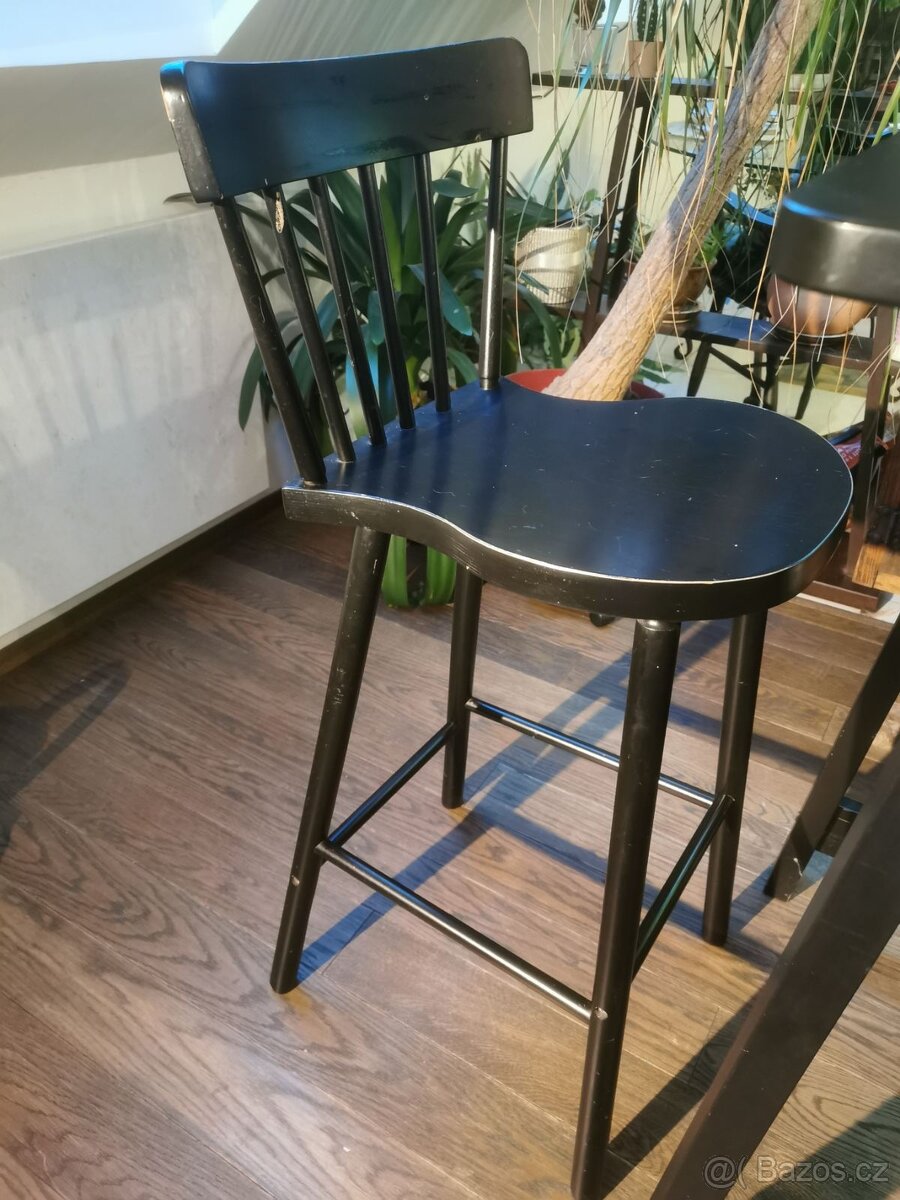 Barový stul a barová židle Ikea - 5