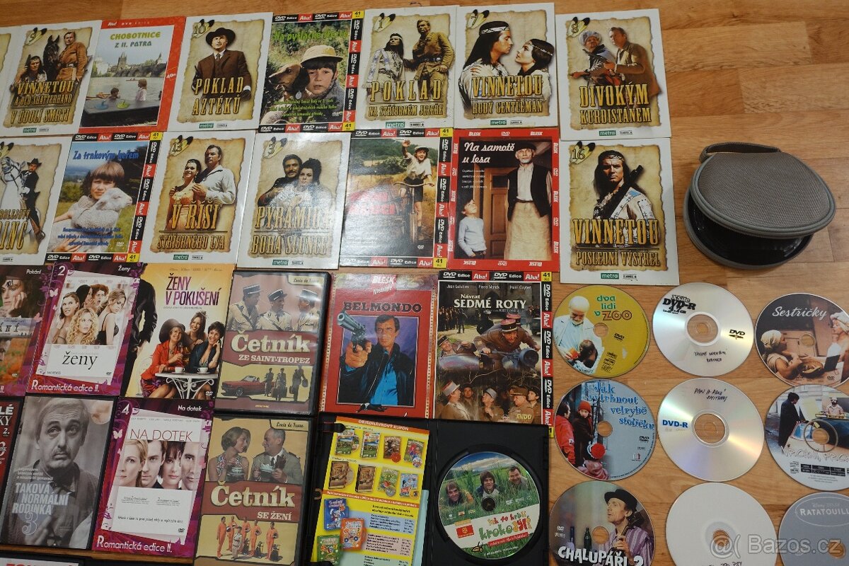 VELKÝ KONVOLUT DVD – 73 FILMŮ | české filmy, seriály, pohádk - 5