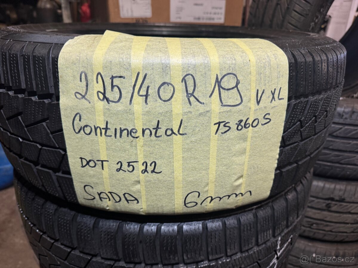 225/40r19 Continental Dot 2522 - 5
