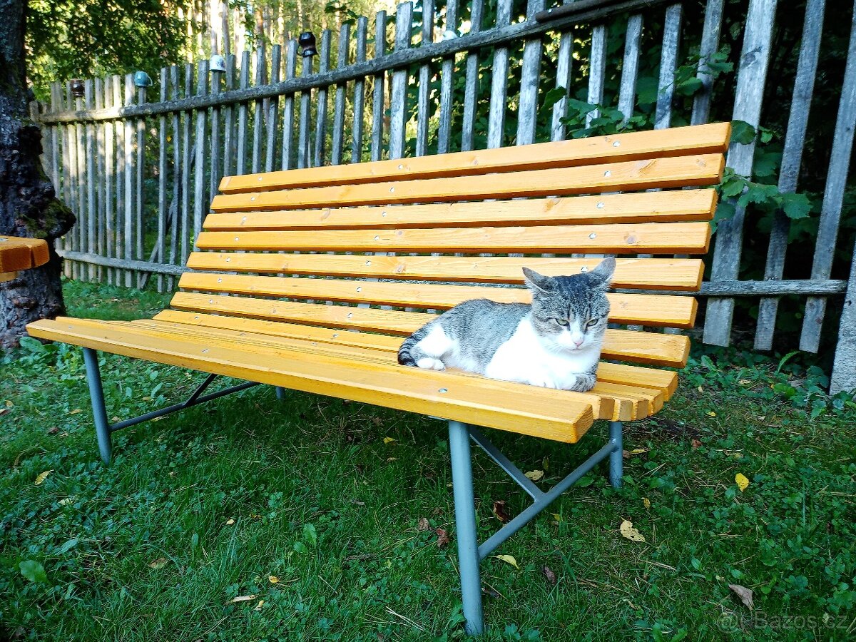 zahradní lavička - 5