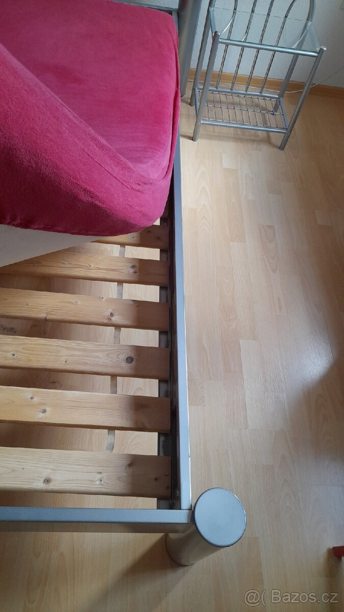 Kovová manželská postel - 5