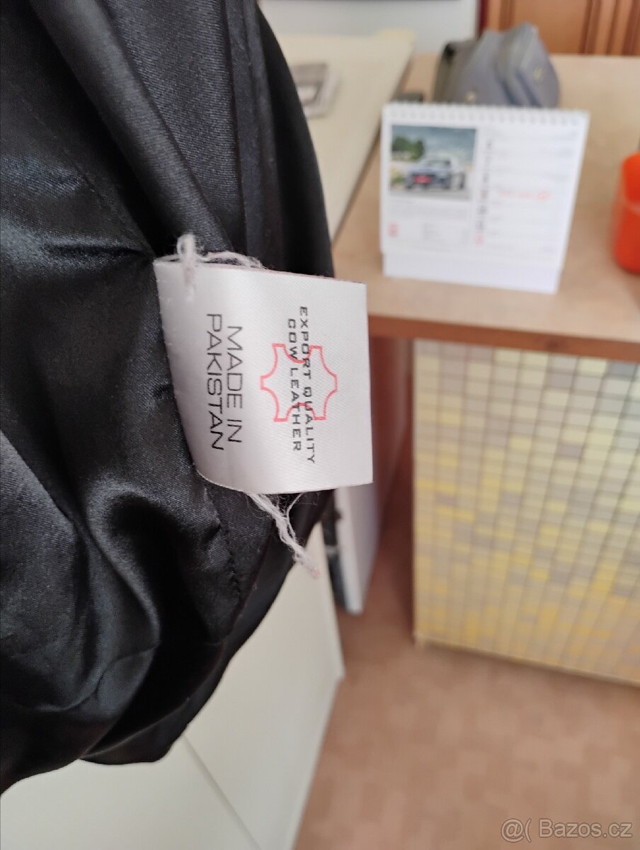 Pánská kvalitní kožená bunda - 5