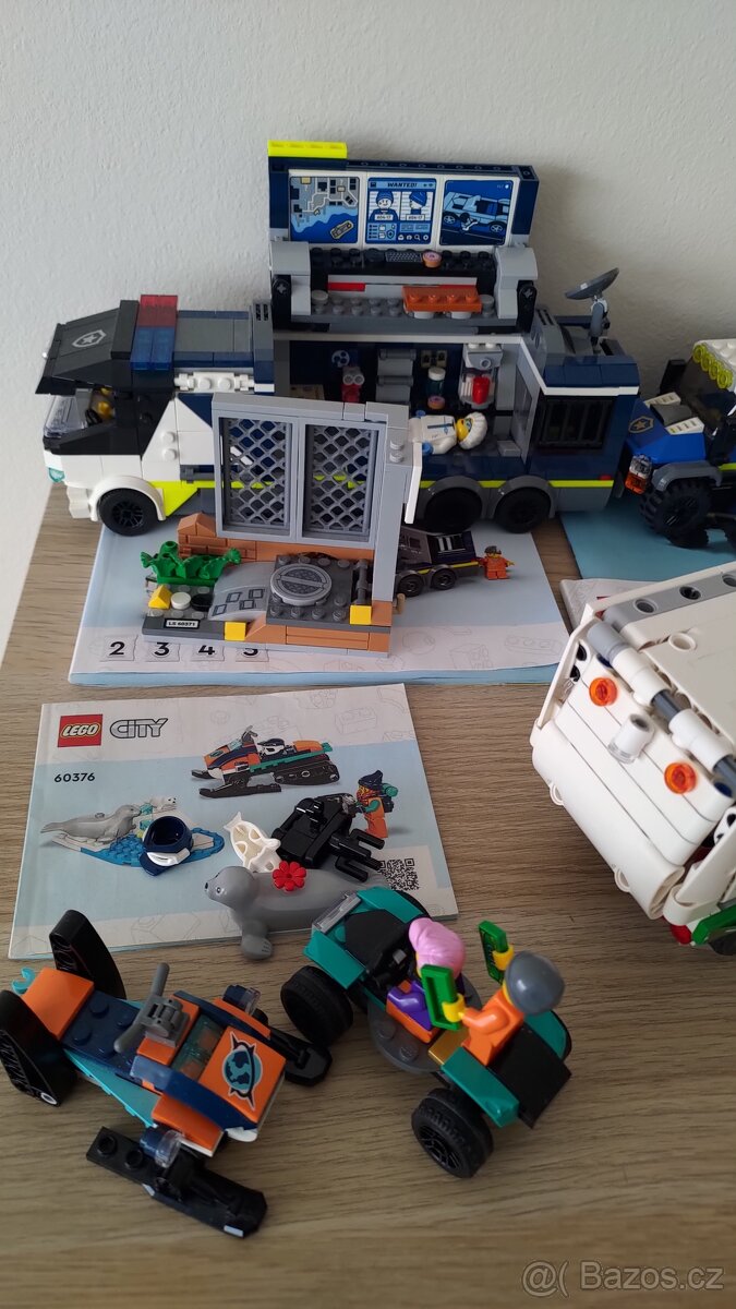LEGO City & Technic – 6+ setů včetně návodů - 5