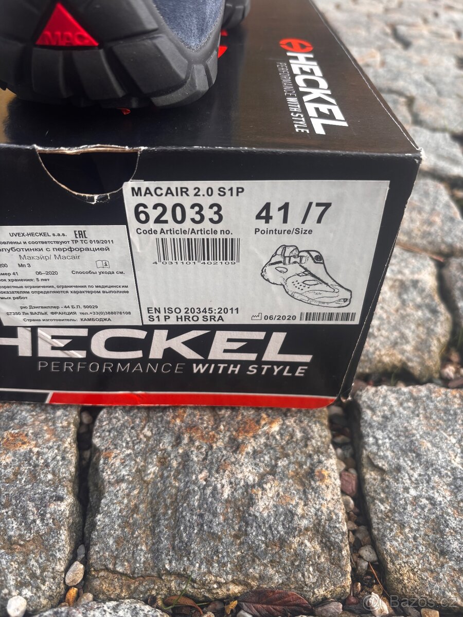 Nové pracovní boty heckel vel 41 - 5