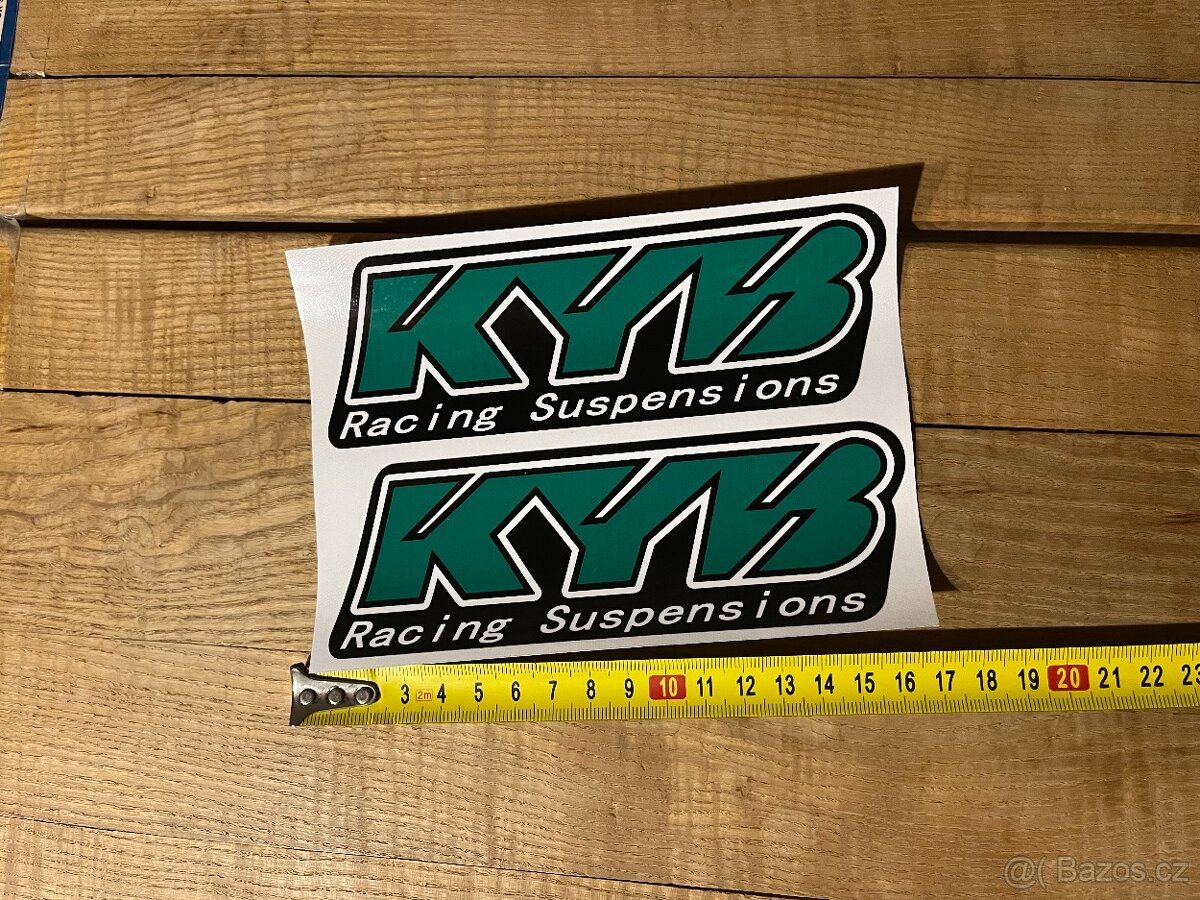 Polepy/Samolepky tlumičů KYB, SHOWA, WP a ÖHLINS - 5