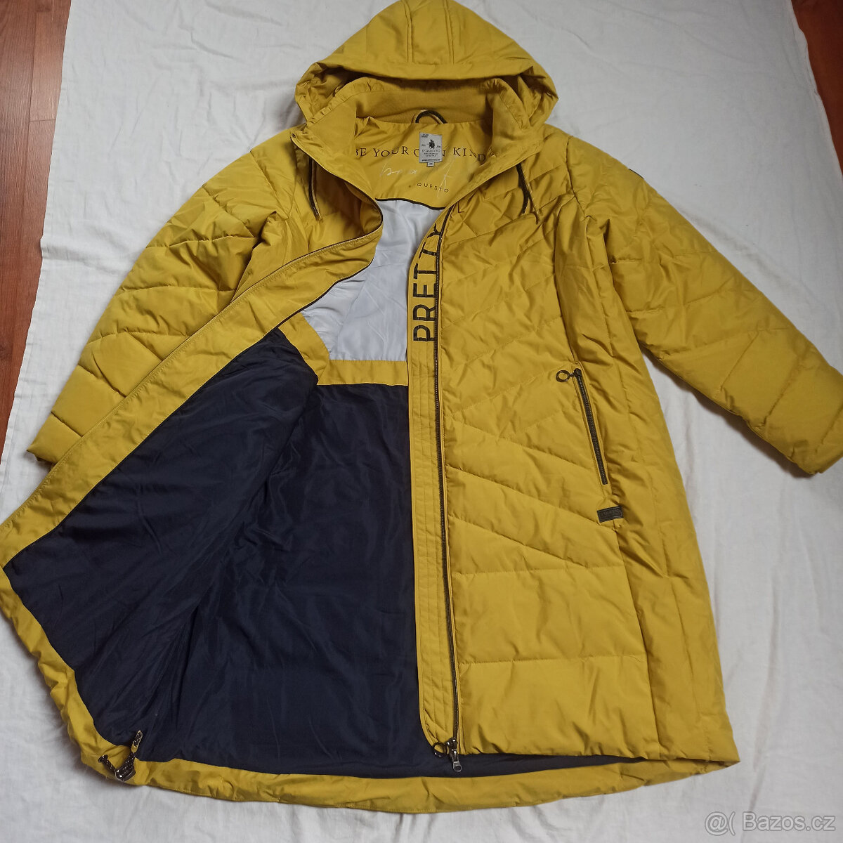 dámský zimní kabát 44-46-48 TOP STAV - 5