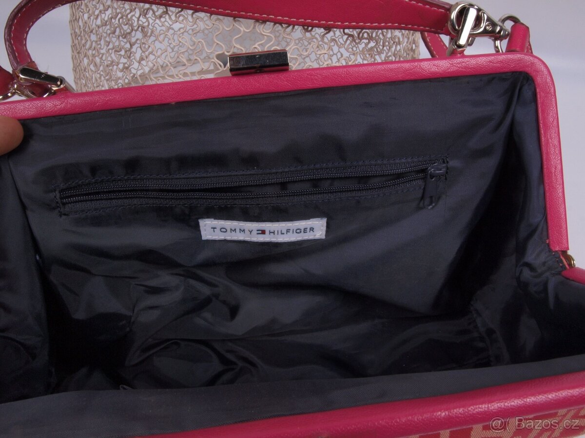 růžová kabelka Tommy Hilfiger - 5