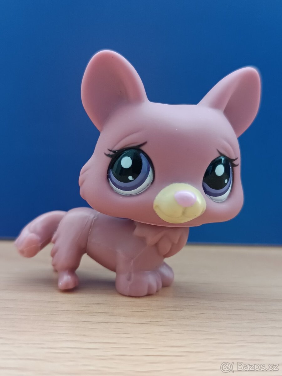 ☘️ LPS pejsek Corgi + růžová kočička + brýle ☘️ - 5