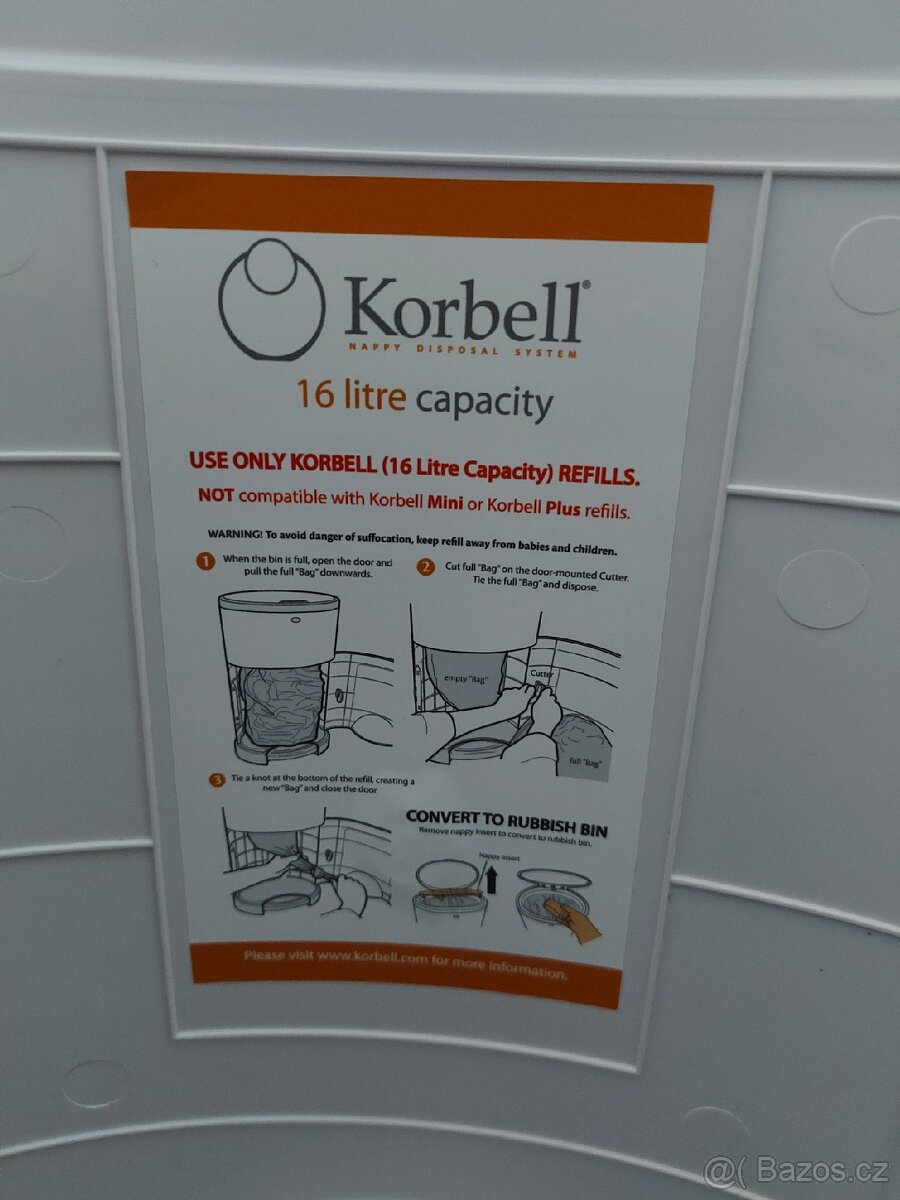 Koš na pleny Korbell - 5