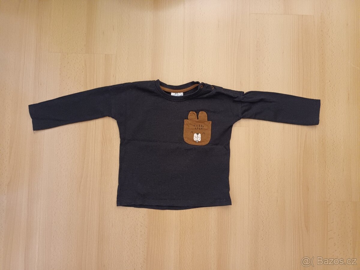 Dětská trička dl. rukáv vel. 92 (4ks) - 5
