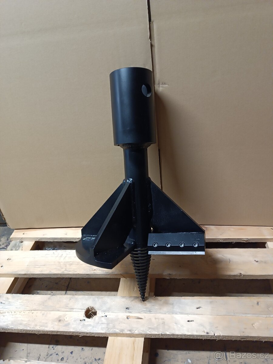 Frézovací vrták na bagr fréza na odstranění pařezů - video - 5