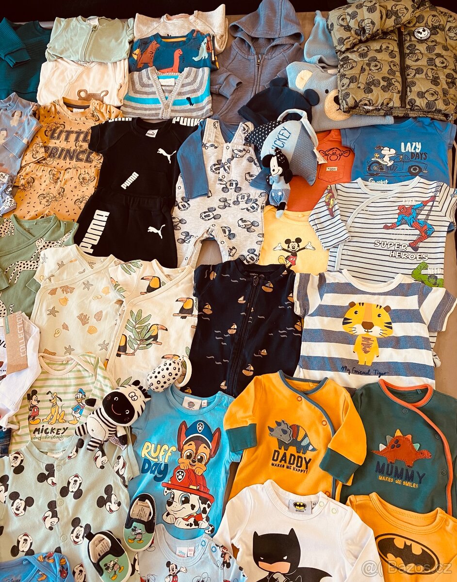 Oblečení na miminko 0-6 m - 5